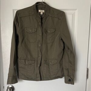 Madewell Khaki Utility Jacket